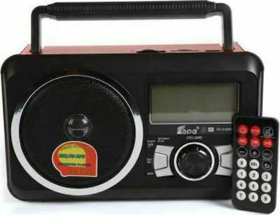 FP-910RC Tragbares Radio mit USB Braun