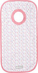 Beaba Flowers Bib Fabric with Elastic Neck Opening Pink