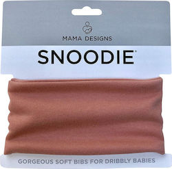 Mama Designs Snoodie Bandana Stoff mit elastischem Halsausschnitt Braun