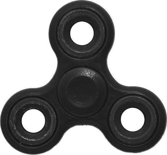 Fidget Spinner ABS Kunststoff Drei Blätter 1 Minute Kunststoff Schwarz