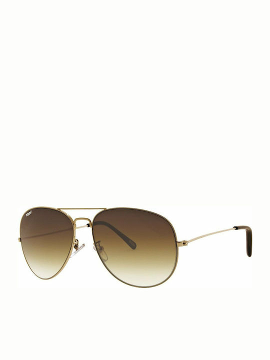 Zippo Sunglasses with Gold Metal Frame OB36-02