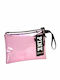 Lyc Sac Toiletry Bag City-Safe Pocket Trendy in Pink color 24cm