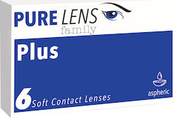 Pure Lens Plus 6 Μηνιαίοι Φακοί Επαφής Υδρογέλης