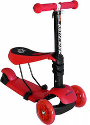 Athlopaidia Kinderroller Tricycle Für 3+ Jahre Rot