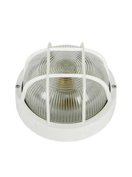 1016 Waterproof Wall-Mounted Outdoor Turtle Light IP65 E27 White