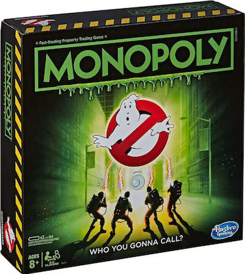 Hasbro Επιτραπέζιο Παιχνίδι Monopoly: Ghostbusters για 2-6 Παίκτες 8+ Ετών