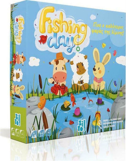 Zito! Jucărie Interactivă De Pescuit Fishing Day Găsește Cel Mai Bun Pescar Din Lac Pentru 2-4 Ani