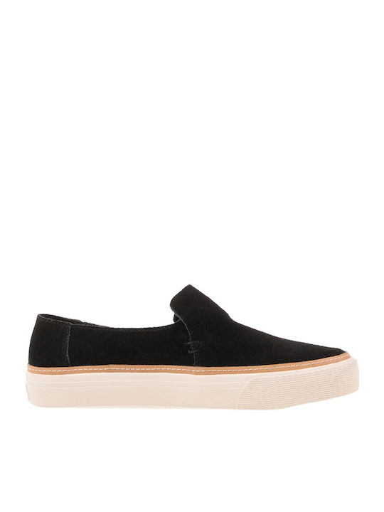 Toms black sale suede sunset