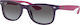 Ray Ban Wayfarer Unbreakable Square Kids Sunglasses With Mirror Lens Multicolour