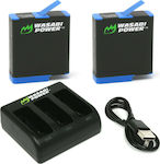 Wasabi Power Battery Kit + Triple Charger KIT-TC-HERO8 for GoPro HERO8/7/6/5