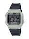 Casio Ψηφιακό Ανδρικό Ρολόι 41.2mm Χρονογράφος Μπαταρίας με Μαύρο Καουτσούκ Λουράκι