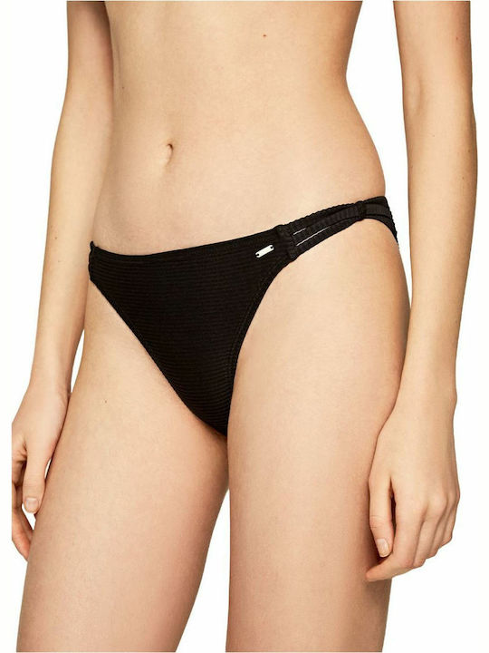 Pepe Jeans Jana Bikini Slip Schwarz