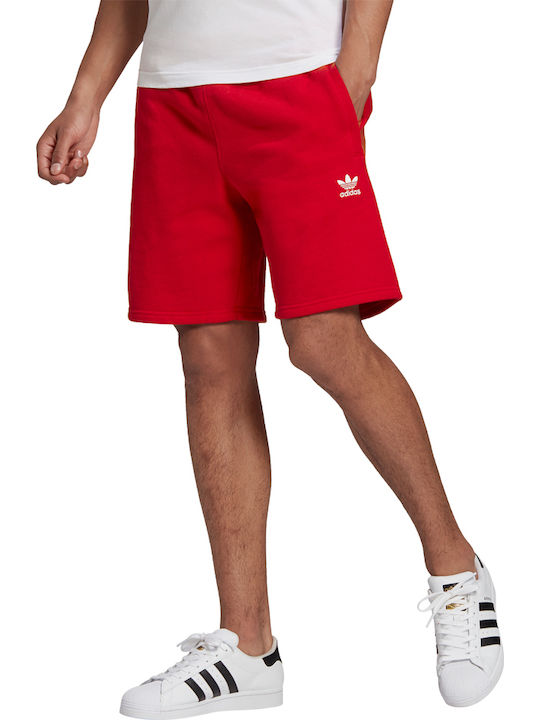 Adidas Essential Αθλητική Ανδρική Βερμούδα Scarlet