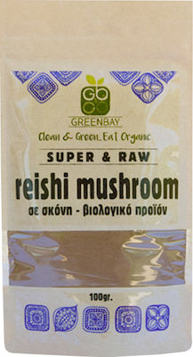 Green Bay Bio Ganoderma Reishi Neprelucrat sub formă de Pulbere 100gr