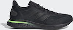 Adidas Supernova Ανδρικά Αθλητικά Παπούτσια Running Μαύρα