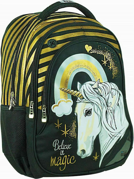 Back Me Up Magic Unicorn Schulranzen Rucksack Grundschule, Grundschule in Grün Farbe 30Es