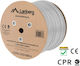 Lanberg U/FTP (STP) Cat.6 (Gigabit) Network Cable Ethernet Without Connectors 305m Gray