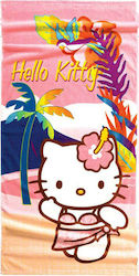 Nima Kinder-Strandtuch Rosa Hallo Kitty 150x75cm 12970