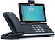 Yealink SIP-T58A with Camera Cu fir Telefon IP 16 linii Negru