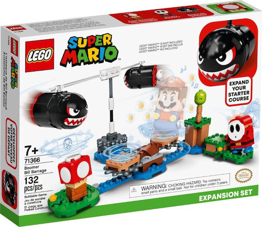LEGO Super Mario Boomer Bill Barrage за 7+ Години 132 Бройки