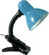 ARlight HD 108 Φωτιστικό Γραφείου με Εύκαμπτο Βραχίονα για Ντουί E27 και Κλιπ σε Μπλε Χρώμα