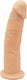 Dream Toys Real Love Premium Silicone Dildo Thermo Reactive Glass Dildo With Suction Cup Flesh 19cm