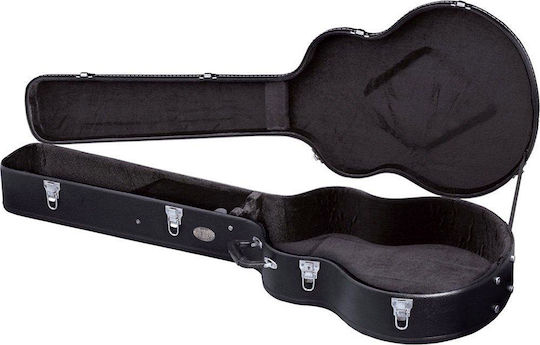 Gewa Flat Top Economy Suitcase Bass Black