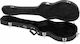 Gewa Flat Top Economy Waterproof Suitcase Electric Guitar with Covering Black