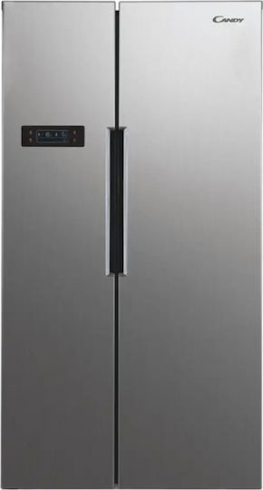 Candy Ψυγείο Ντουλάπα 532lt Total NoFrost Υ177xΠ90xΒ66εκ. Inox CHSVN174X