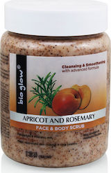 Bio Glow Scrub for Face & Body Apricot & Rosemary 500ml