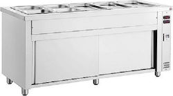 Inomak Bain Marie Comercial Electric 4.45kW cu Capacitate 5xGN1/1 MΗV718 Inomak Bain Marie Comercial Electric 4.45kW cu Capacitate 5xGN1/1 MΗV718