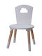 Chair Cloud White 32x32x50cm