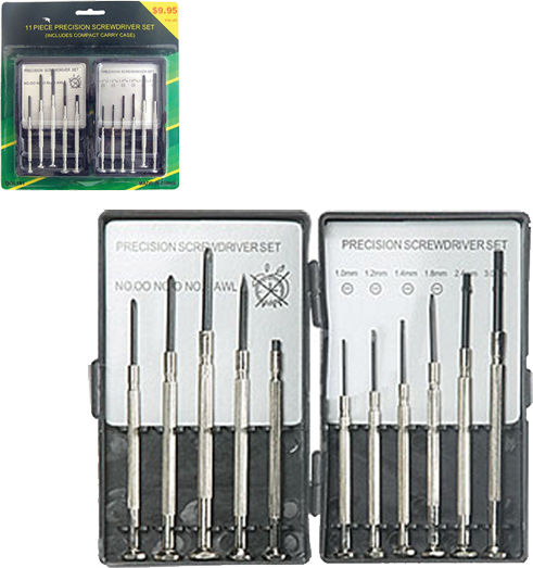 Set 11 Precision Screwdrivers