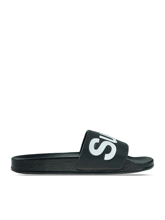 Superga 1908-PUU Ανδρικά Slides Μαύρα S111I3W-920 | Skroutz.gr