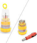 Screwdriver with 30 Magnetic Interchangeable Tips