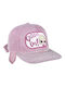 Cerda Παιδικό Καπέλο Jockey Υφασμάτινο Loly LOL Ροζ