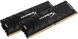 HyperX Predator 16GB DDR4 RAM cu 2 module (2x8GB) și Viteză 4000 pentru Desktop