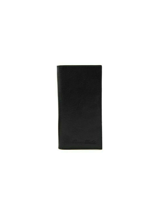 Tuscany Leather Men's Leather Card Wallet Black