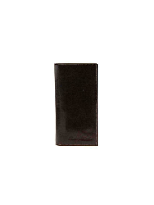 Tuscany Leather Men's Leather Card Wallet Brown