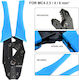 HS-2546B Crimping Pliers with Ratchet Mechanism Length 220mm