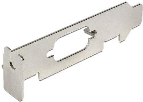 DeLock Low Profile Slot Bracket with SUB-D 9 opening Port Bracket