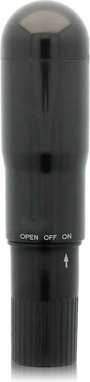 Glossy Pocket Vibrator Mini Δονητής 10.7cm Black