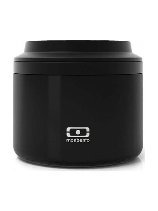 Monbento Element Cutie pentru Mâncare Termos Inox Onyx negru 650ml 1buc