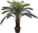 vidaXL Artificial Plant in Pot Palm Tree Green 90cm 1pcs