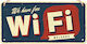 Nostalgic Art Πινακίδα "WiFi" 28041 1τμχ