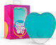 Good Vibes Only Oron Clitoris Stimulator Clitoral Vibrator 6.5cm Teal