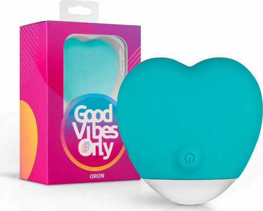 Good Vibes Only Oron Clitoris Stimulator Clitoral Vibrator 6.5cm Teal