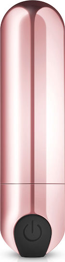 Rosy Gold New Bullet Vibrator Mini Δονητής Bullet 7.5cm Rose Gold