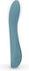 BMS Factory Bloom The Rose Vibrator G-Spot 20cm Aqua