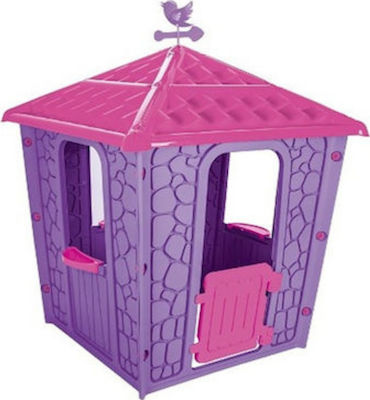 Pilsan Plastic Kids Playhouse Purple Stone 114x114x151cm